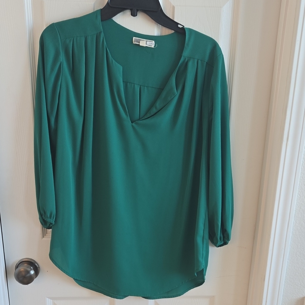 Elegant Green Women's Top